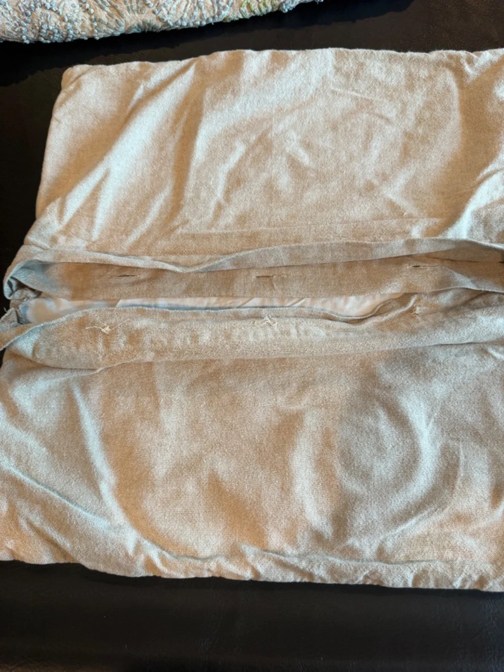 Pottery Barn Embroidered Pillow Cases Beach Theme Shell Set of 4
